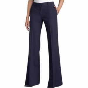 THEORY // Emery Wide Leg Pant in Navy